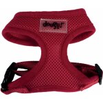 Doogy classic - harnais air mesh rouge taille : m