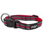 Doogy - collier chien rouge sport t s