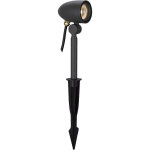 Dopo - projecteur avec piquet tilt aramo ip54 gu10 4. 50w anthracite