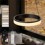 Doporro lampe de plafond plafonnier led triple commande hauteur r�glable lampe de nuit suspension lustre ...