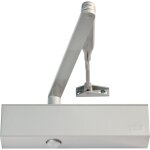 Dorma - kaba ferme - porte � ciseaux ts 83 bc / �d + dc / sv argent en 3 - 6 fermeture sans tringlerie ...