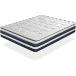 Xaluca - matelas 90x180 memolatex �paisseur 25 cm mousse hr et l�tex, ferme, 2 face �t� / hiver