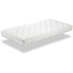 Xaluca - matelas caramel 70x190 epaisseur 11 cm - noyau en mousse perfore