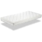 Xaluca - matelas caramel 90x140 epaisseur 11 cm - noyau en mousse perfore