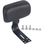 Dossier de siège de passager arrière de vélo électrique avec support en métal en forme de u noir confortable ... Dossier de siège de passager arrière de vélo électrique avec support en métal en forme de u noir confortable ...
