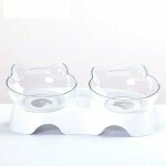 Double bols pour chat, bol orthopédique pour animaux anti - vomissements, bol pour chien kitty's food ... Double bols pour chat, bol orthopédique pour animaux anti - vomissements, bol pour chien kitty's food ...