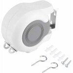Double corde � linge corde � linge r�tractable s�che - linge d'ext�rieur mural avec double corde r�glable ...