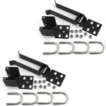 Double porte pour cadre de tube rond 1 375 pouces anti - verrouillage porte ferme ranch � usage ext�rieur ...