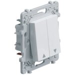 Double va - et - vient de volet roulant essensya blanc