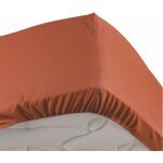 Douceur d'intrieur - drap housse 2 personnes bonnet 30 cm 140 x 190 cm percale uni 78 fils percaline ...