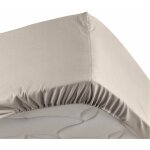 Douceur d'intérieur - drap housse lin 90 x 190 cm en percale bonnet de 30 cm Douceur d'intérieur - drap housse lin 90 x 190 cm en percale bonnet de 30 cm