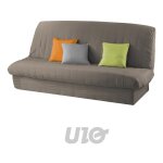 Douceur d'intrieur - housse de clic clac matelasse - taupe