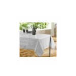 Douceur d'intrieur - nappe rectangle en pvc - 140 x 240 cm - abaca - livraison gratuite