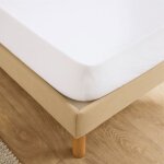 Douceur d'intérieur - protege matelas 90 x 190 cm molleton anti acarien molly bonnet 30 cm Douceur d'intérieur - protege matelas 90 x 190 cm molleton anti acarien molly bonnet 30 cm