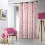 Douceur d'intrieur - rideau  ?illets 140x240 microfibre hermine