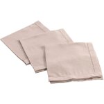 Douceur d'intrieur - serviettes en coton charline, 40 x 40 cm, 3 pices