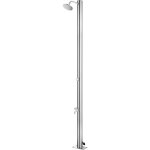 Douche de jardin 215 cm acier inoxydable vidaxl