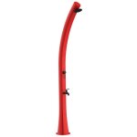 Douche rouge eau chaude du soleil cm 20x21x226 mpc docciasolare rio rosso blackmatt