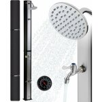 Arebos - douche solaire 35 l douche de piscine douche de jardin douche de pluie