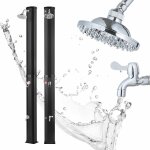 Strattore - douche solaire - sunny en noir