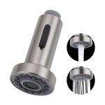 Homelody - douchette evier pull - out avec bouton stop tte de douchette bross 2 jets pour robinet evier ...