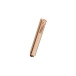 Cristina ondyna - douchette monojet anticalcaire carre or rose brosse robinetterie hydrotherapie pd11434p ...