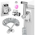Douchette wc kit complet, jet toilette wc inoxydable, pour wc, hygi�ne personnelle (g1 / 2'' - 3 / 8'') ...