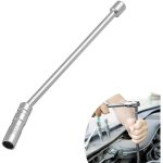 Douille bougie 14 mm, magn�tique rotation � 360� cl� � bougie, 14 mm douille de bougie d'allumage, douille ...