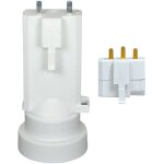 Douille dcl e27 et fiche 2 ples + terre tibelec