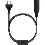 Douille e27 avec fil - support de lampe pour ampoule avec cordon alimentation prise �lectrique et interrupteur ...