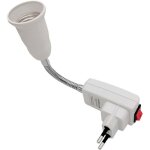 Douille e27 avec interrupteur pour applique de cuisine, douille e27 ac 220v pour lampe de table de garage ... Douille e27 avec interrupteur pour applique de cuisine, douille e27 ac 220v pour lampe de table de garage ...