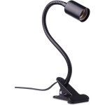 Douille e27 noire avec pince et 1, 8m c�ble pour lampe reptile, max. 150w, ac 220v, 360� flexible douille ...
