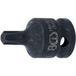 Douille embout impact a chocs torx male court t50 carre 1 / 2