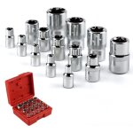 Douilles �toiles, 14 douilles �toiles e - torx femelles coffret de douille torx en forme etoile en cr ...