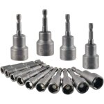 Douille hexagonale magnétique 14pcs douille visseuse à choc 6 - 19mm, clés à douille magnétique hexagonale ... Douille hexagonale magnétique 14pcs douille visseuse à choc 6 - 19mm, clés à douille magnétique hexagonale ...