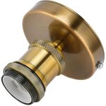 Douille de lampe vintage e26 e27 plafonnier avec accessoires pour cuisine chambre salon 100240vantique ...