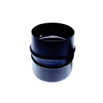Douille male / male tuyau 100 mm emaille 600 degres poele a granules tube noir ce made in italy Douille male / male tuyau 100 mm emaille 600 degres poele a granules tube noir ce made in italy