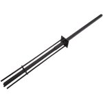 Hhg - douille de sol pour brise - vue en wpc poteau en aluminium de sarthe, ancrage de sol, fer rond ...