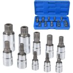 Douille torx male 1 / 2'', 1 / 4'', 3 / 8'', embout torx 12 pans m4 m5 m6 m8 m10 m12 m14 m16 m18, douille ...