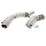 Downpipe echappement inox bmw m2 coupe f87 de 2018 a 2021 - avec cata - 41159217