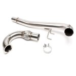 Downpipe inox pour seat leon coupe de 2012 a 2020 1. 8 / 2. 0fsi - 76mm - 35792831