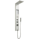 Modle polinesia, colonne d'hydromassage en aluminium, couleur blanche