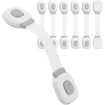 Dpzo - blocs de sécurité pour bébé, 6 pièces pour protection des tiroirs et armoires Dpzo - blocs de sécurité pour bébé, 6 pièces pour protection des tiroirs et armoires