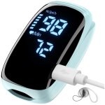 Dpzo - oxymetre de doigt et saturometre professionnel et mdical (prcision clinique, saturometre de ...