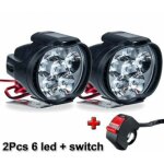 Dpzo - phare led de moto phare auxiliaire de voiture lumire de conduite approprie pour motos motos ...