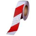 Dpzo - promotion ruban de signalisation rouge et blanc bande reflechissante autocollante avertissement ... Dpzo - promotion ruban de signalisation rouge et blanc bande reflechissante autocollante avertissement ...