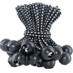 Dpzo - tendeur elastique 50 pices, tendeur bache 10cm, corde elastique, sandow elastique, tendeur en ...