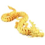 Dragon articul� en cristal imprim� 3d de 45 cm ? jouet anti - stress et d�coration int�rieure ortviai ...