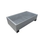 Drakkar equipement - bac de r�tention en acier 2 f�ts 220l drakkar