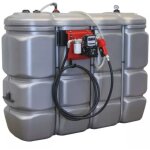 Drakkar equipement - cuve stockage fuel et adblue pehd dp 2000l equipee